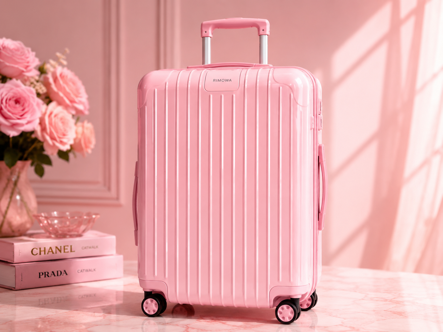 Suitcase Ballerina Pink